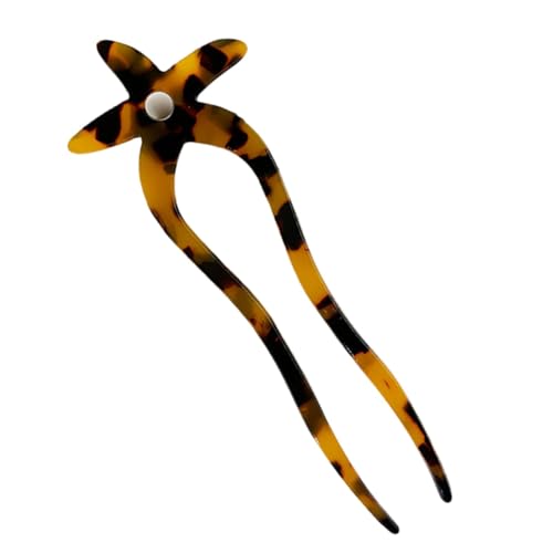 U-förmige Haarnadeln, Haarschmuck für Seesterne U Frauen in Windeln in Form von Nixiara