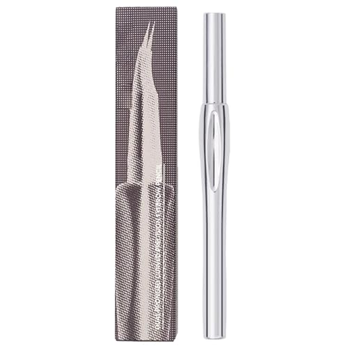 Zwei Zinser Augenbrauenstifte - Augenbrauenabtei mit zwei Grafiken, langlebige Fork Bleistift mit doppelter Querstange 0,8 ml | Augen für Schönheitspflege Werkzeuge Die Gesichtsfarbe von Nixiara