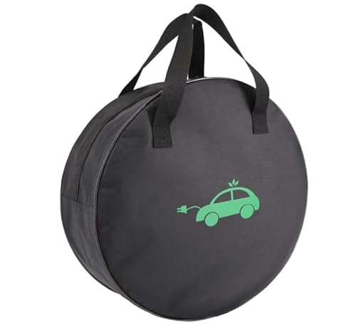 Nixinioo [1 Stück] EV Kabeltasche, Tesla Kabeltasche, Wasserdicht Kabel Organizer Tasche Klein, Cable Bag für Gartenzubehör, EV Ladekabelgehäuse, Schläuche und Verlängerungskabel von Nixinioo