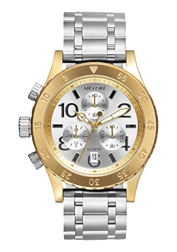 NIXON 38-20 Chrono Gold / silver / silver Summer 2015 - One Size von Nixon