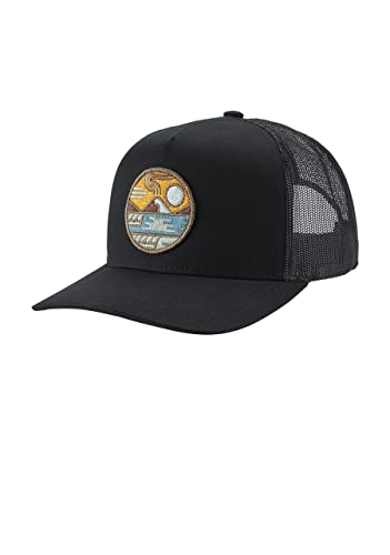 NIXON Keep It Clean Trucker Hat - Black/Black von Nixon