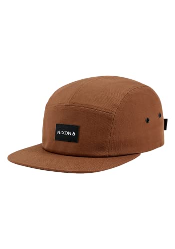 NIXON Mikey Strapback Hat Brown von Nixon