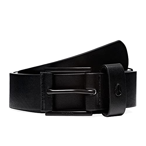 Nixon Americana Vegan Mens Synthetic Belt Medium All Black von Nixon