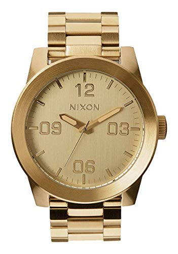 Nixon Armbanduhr Corporal Edelstahl All Gold von Nixon