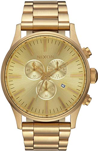 Nixon Armbanduhr Sentry Chrono All Gold von Nixon