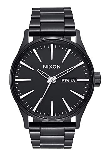 Nixon Armbanduhr Sentry Edelstahl All Black von Nixon