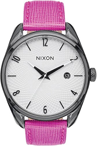 Nixon Bullet Leather Hot P. Damenuhr, A473-2049-00 von Nixon