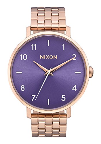 Nixon Damen Analog Quarz Smart Watch Armbanduhr mit Edelstahl Armband A1090-2952-00 von Nixon