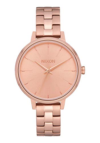 Nixon Damen Analog Quarz Uhr mit Edelstahl Armband A1260-897-00 von Nixon