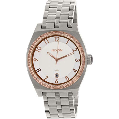 Nixon Damen Analog Quarz Uhr mit Edelstahl Armband A3251519-00 von Nixon