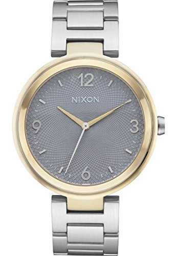 Nixon Damen Analog Quarz Uhr mit Edelstahl Armband A991-2477-00 von Nixon
