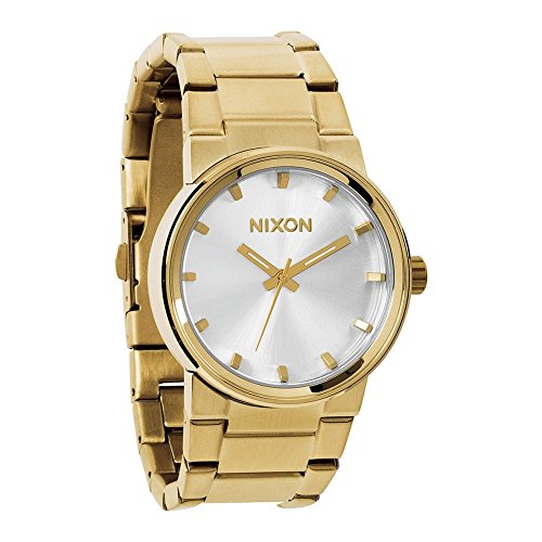 Nixon Damen Analog Quarz Uhr mit Edelstahl beschichtet Armband A1601219-00 von Nixon
