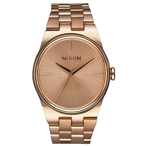 Nixon Damen Analog Quarz Uhr mit Edelstahl beschichtet Armband A953897-00 von Nixon