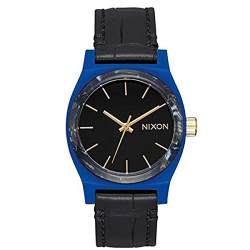 Nixon Damen Analog Quarz Uhr mit Leder Armband A1172-2709-00 von Nixon