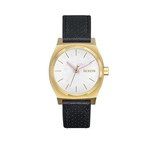 Nixon Damen Analog Quarz Uhr mit Leder Armband A1172-2774-00 von Nixon