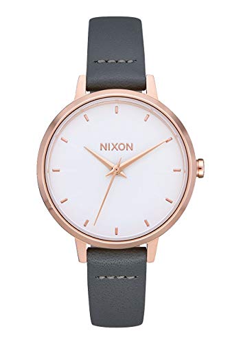 Nixon Damen Analog Quarz Uhr mit Leder Armband A1261-2239-00 von Nixon