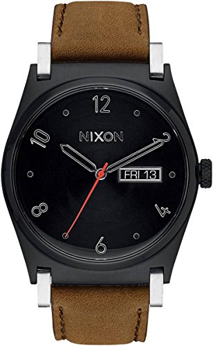 Nixon Damen Analog Quarz Uhr mit Leder Armband A955-1037-00 von Nixon