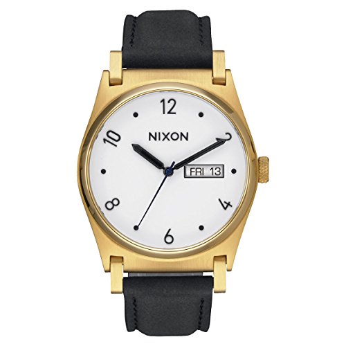 Nixon Damen Analog Quarz Uhr mit Leder Armband A955-513-00 von Nixon