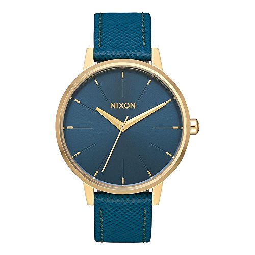 Nixon Damen Analog Quarz Uhr mit Leder Armband A108-2816-00 von Nixon