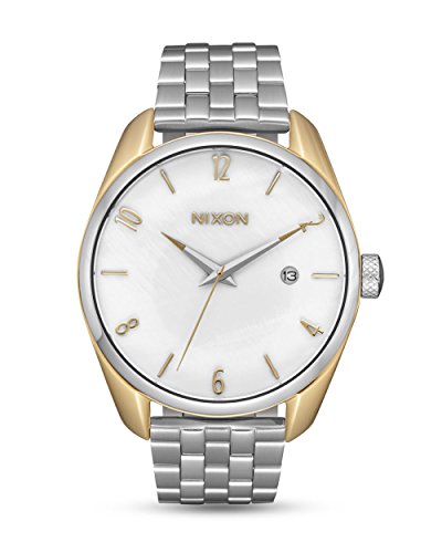 Nixon Damen Armbanduhr A418-2703-00 Bullet Silver / Pearl von Nixon