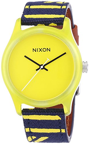 Nixon Damen-Armbanduhr Analog Quarz Leder A402250-00 von Nixon