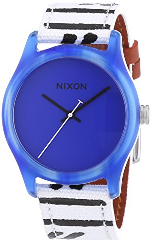 Nixon Damen-Armbanduhr Analog Quarz Leder A402300-00 von Nixon