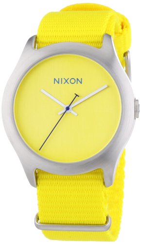 Nixon Damen-Armbanduhr Analog Quarz Nylon A3481599-00 von Nixon