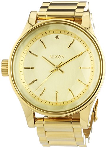 Nixon Damen-Armbanduhr Facet All Gold Analog Quarz Edelstahl A384502-00 von Nixon