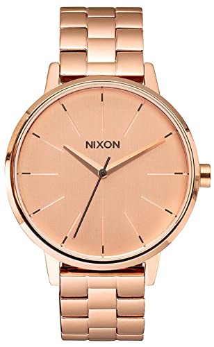 Nixon Damen Analog Quarz Uhr mit Edelstahl beschichtet Armband A099897-00 von Nixon