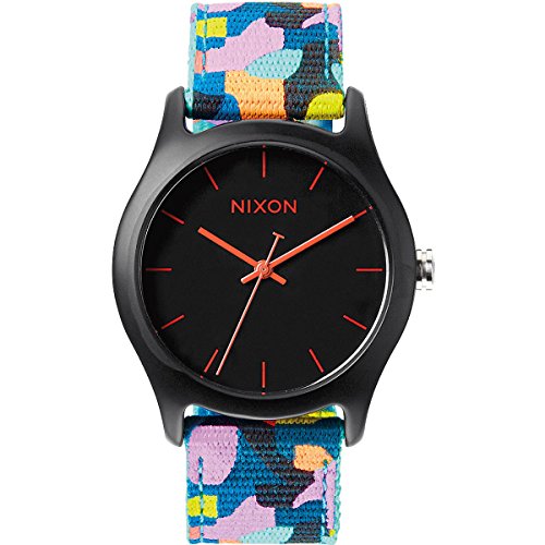 Nixon Damen-Armbanduhr Mod Acetate Analog Quarz Textil A4021952-00 von Nixon