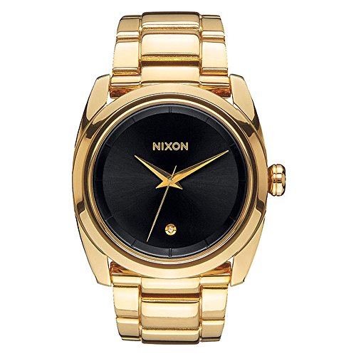 Nixon Damen-Armbanduhr Queenpin Analog Quarz Edelstahl A935510-00 von Nixon