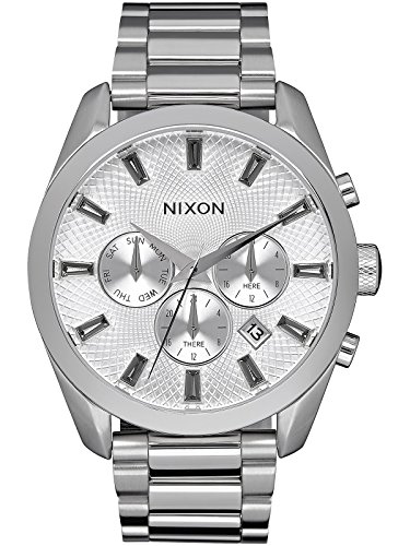 Nixon Damen Chronograph Quarz Uhr mit Edelstahl Armband A931-1920-00 von Nixon