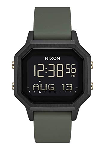 Nixon Damen Digital Chinesische Automatik Uhr mit Silicone Armband A1211-178-00 von Nixon