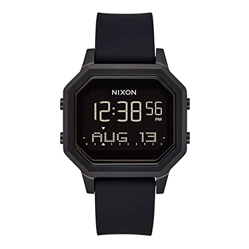 Nixon Damen Digital Japanisches Automatikwerk Uhr mit Kunststoff Armband A1211-001-00 von Nixon