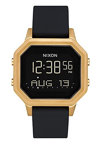 Nixon Damen Digital Quarz Uhr mit Silikon Armband A121-1513-00 von Nixon