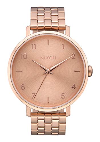 Nixon Damen Analog Quarz Uhr mit Edelstahl Armband A1090897-00 von Nixon