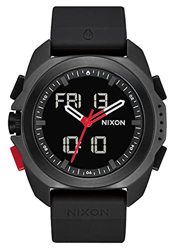 Nixon Herren Analog-Digital Japanisches Miyota Uhr mit Silikon Armband A1267008-00 von Nixon