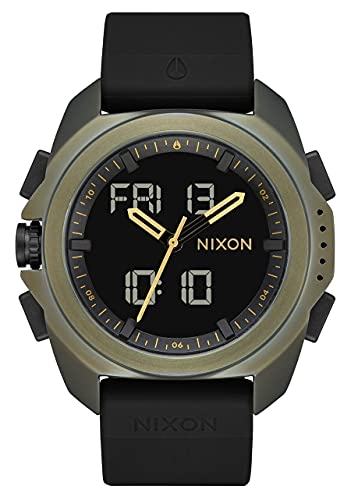 Nixon Herren Analog-Digital Japanisches Miyota Uhr mit Silikon Armband A12671089-00 von Nixon