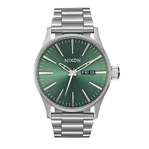 Nixon Herren Analog Japanisches Miyota-Quarzuhrwerk Uhr mit Edelstahl Armband A356-5072-00 von Nixon