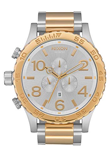 Nixon Herren Analog Japanisches Quarzwerk Uhr mit Edelstahl Armband A083-1921-00 von Nixon