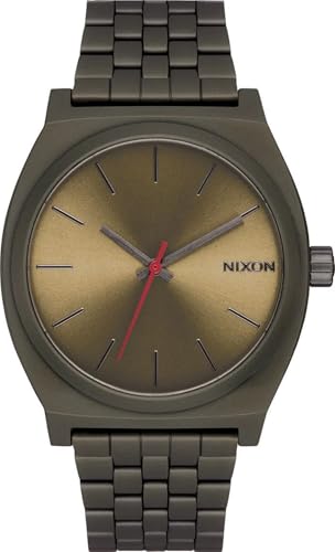 Nixon Herren Analog Quarz Uhr mit Edelstahl Armband A045-5251-00 von Nixon