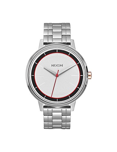 Nixon Herren Analog Quarz Uhr mit Edelstahl Armband A099SW 2445-00 von Nixon