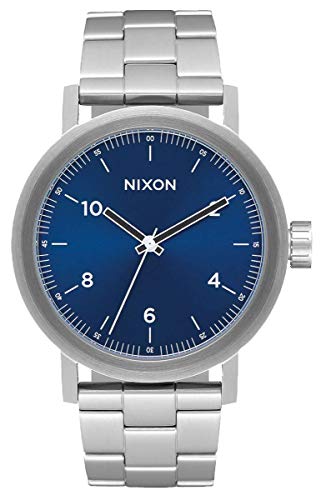 Nixon Herren Analog Quarz Uhr mit Edelstahl Armband A1192-1258-00 von Nixon