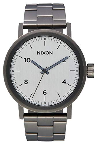 Nixon Herren Analog Quarz Uhr mit Edelstahl Armband A1192-2335-00 von Nixon