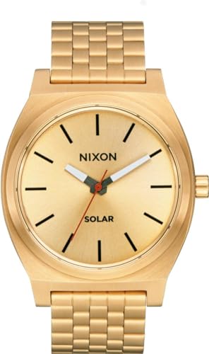 Nixon Herren Analog Quarz Uhr mit Edelstahl Armband A1369-510-00 von Nixon