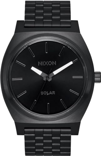 Nixon Herren Analog Quarz Uhr mit Edelstahl Armband A1369-756-00 von Nixon