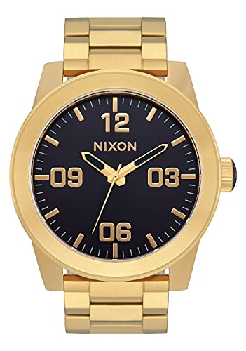 Nixon Herren Analog Quarz Uhr mit Edelstahl Armband A346-2033-00 von Nixon