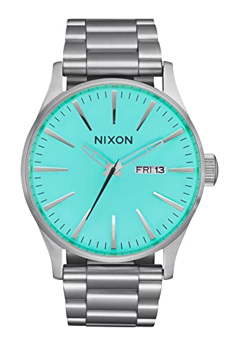 Nixon Herren Analog Quarz Uhr mit Edelstahl Armband A356-2084-00 von Nixon