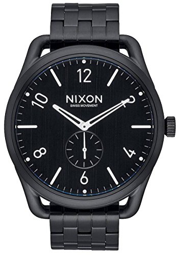 Nixon Herren Analog Quarz Uhr mit Edelstahl Armband A951-001-00 von Nixon