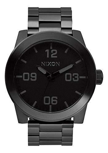 Nixon Armbanduhr Corporal Edelstahl All Black von Nixon